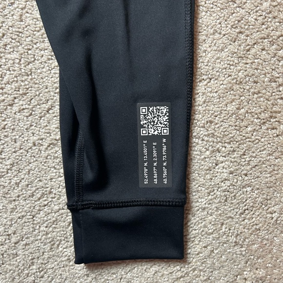 Adidas Black Prime Blue Leggings - Picture 4 of 4